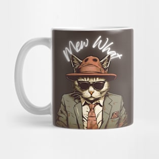 Mew What Cat Mug